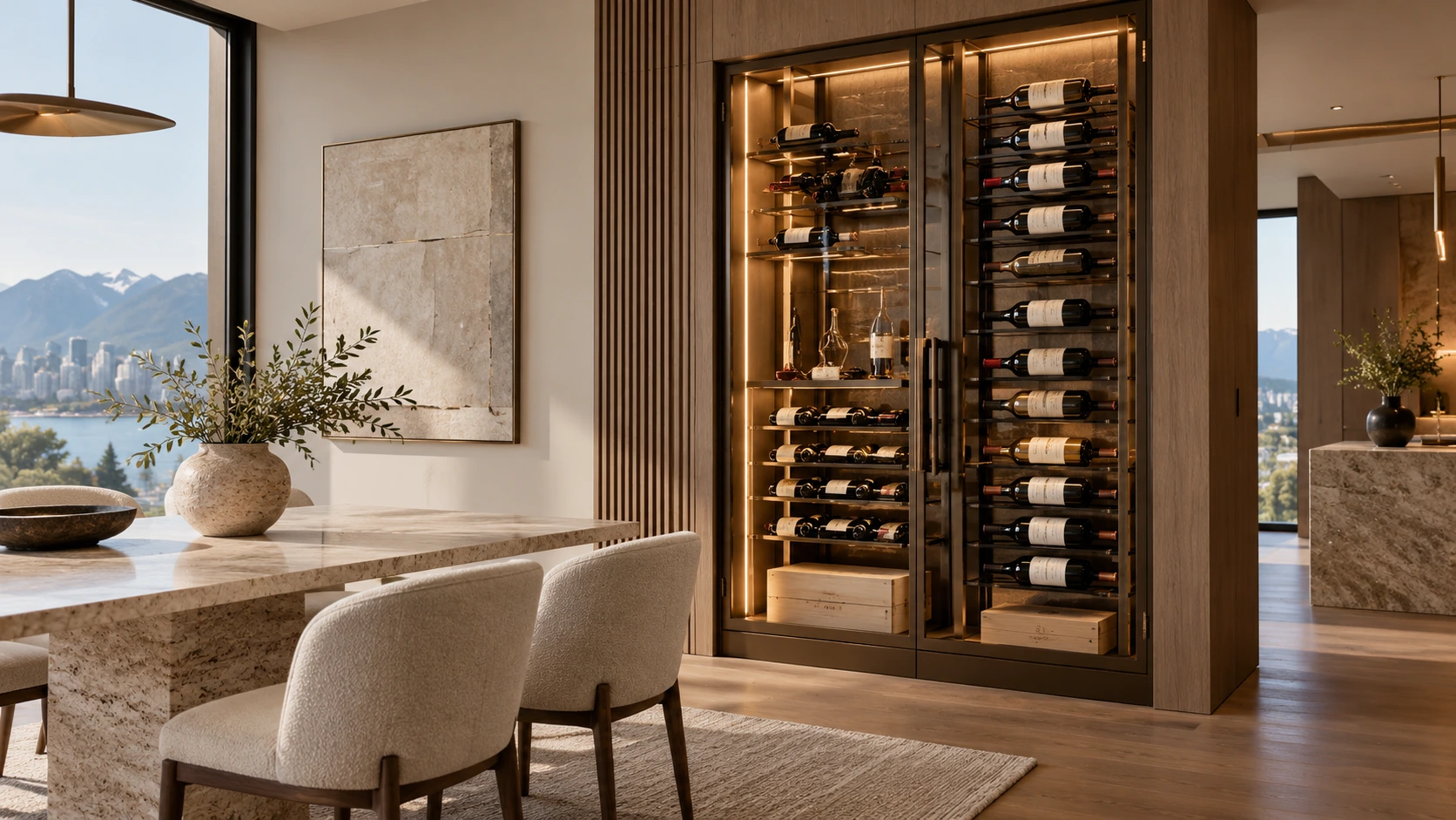 how much space do you need for a home wine cellar